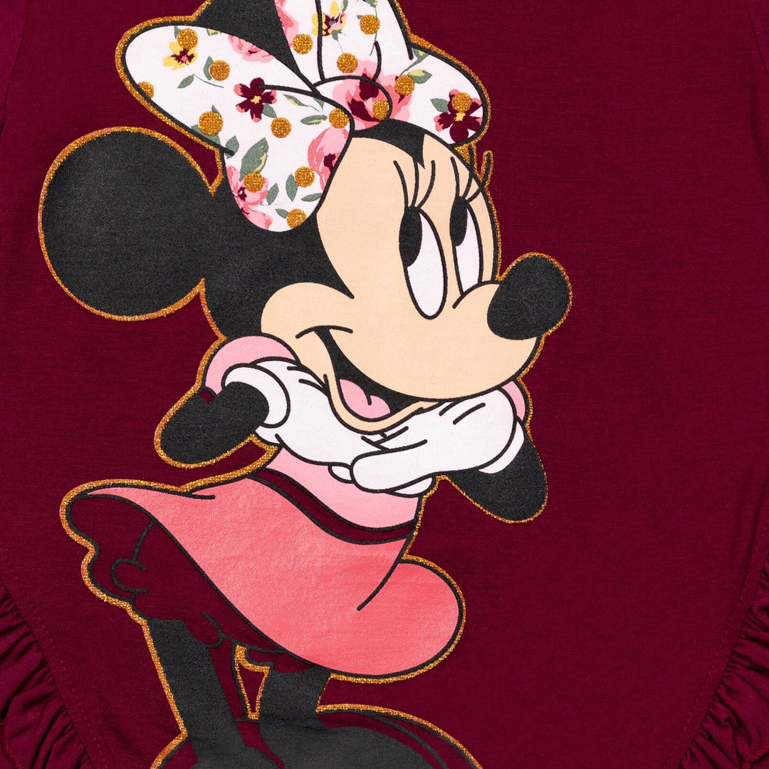 Disney Minnie Mouse T-Shirt and Leggings Outfit Set - imagikids