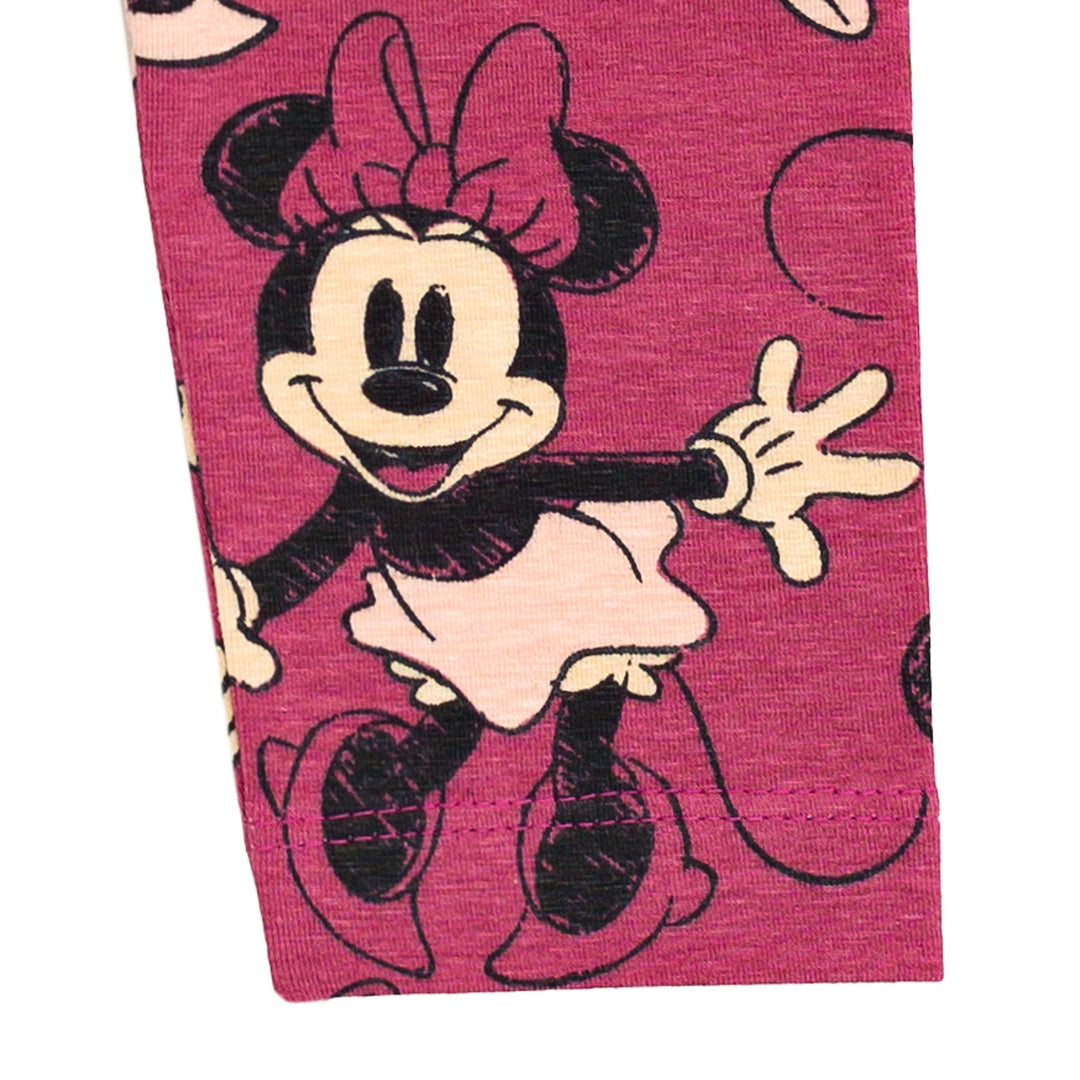 Disney Minnie Mouse T-Shirt and Leggings Outfit Set - imagikids