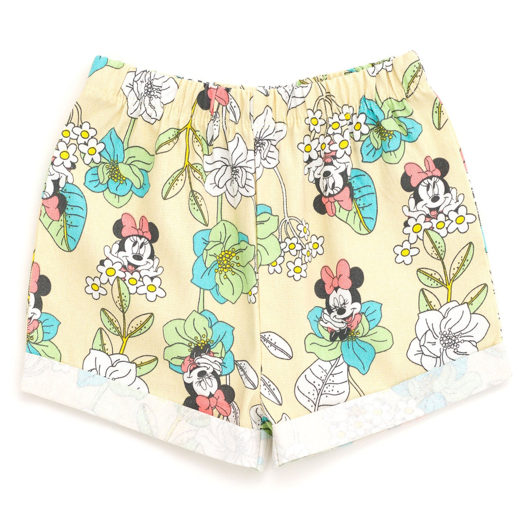 Disney Minnie Mouse T-Shirt and Twill Shorts Outfit Set - imagikids