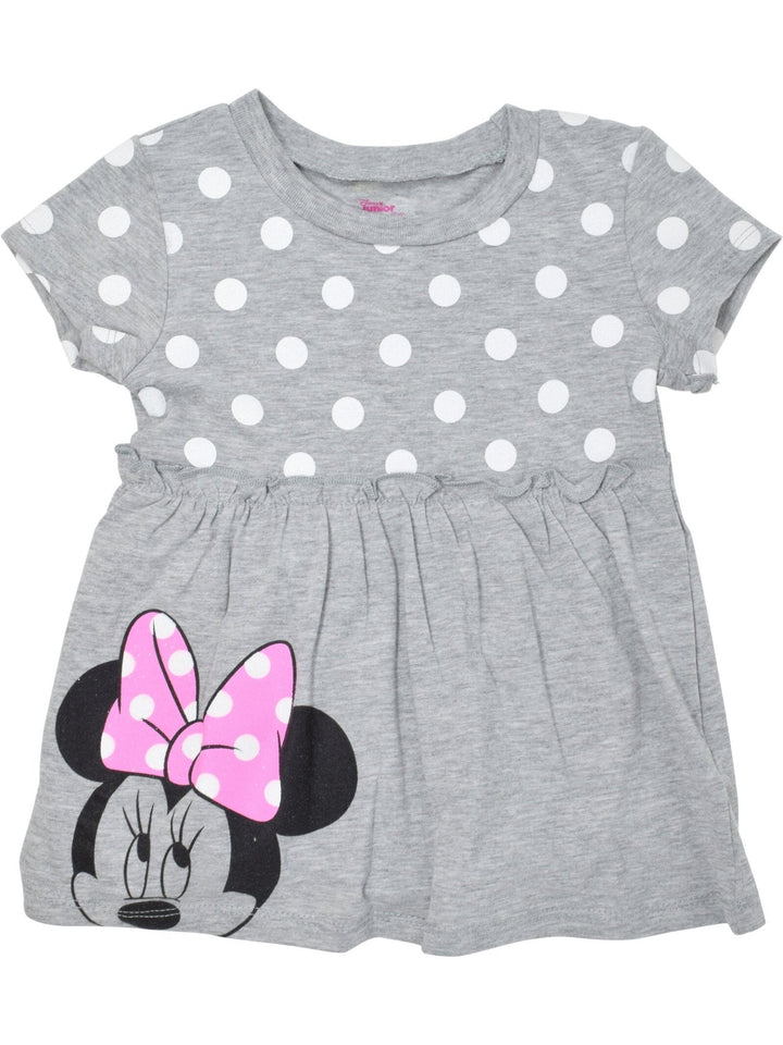 Disney Minnie Mouse T-Shirt Dress and Leggings Outfit Set - imagikids