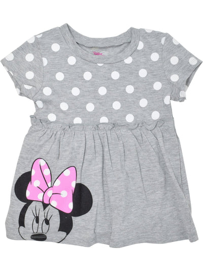 Disney Minnie Mouse T-Shirt Dress and Leggings Outfit Set - imagikids