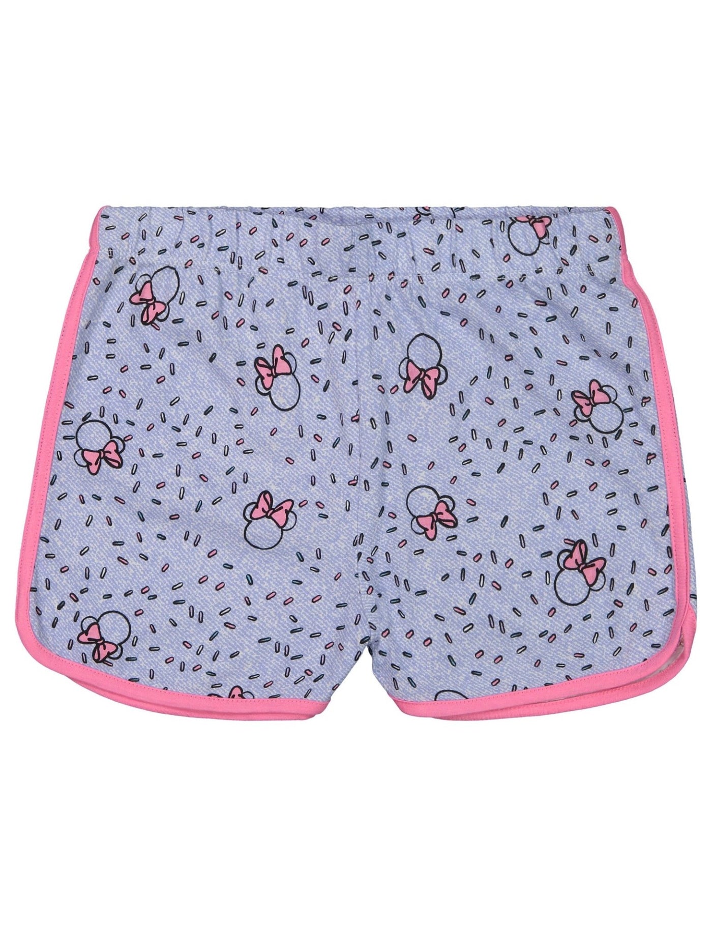 Disney Minnie Mouse T-Shirts Leggings and Dolphin Shorts 4 Piece Outfit Set - imagikids