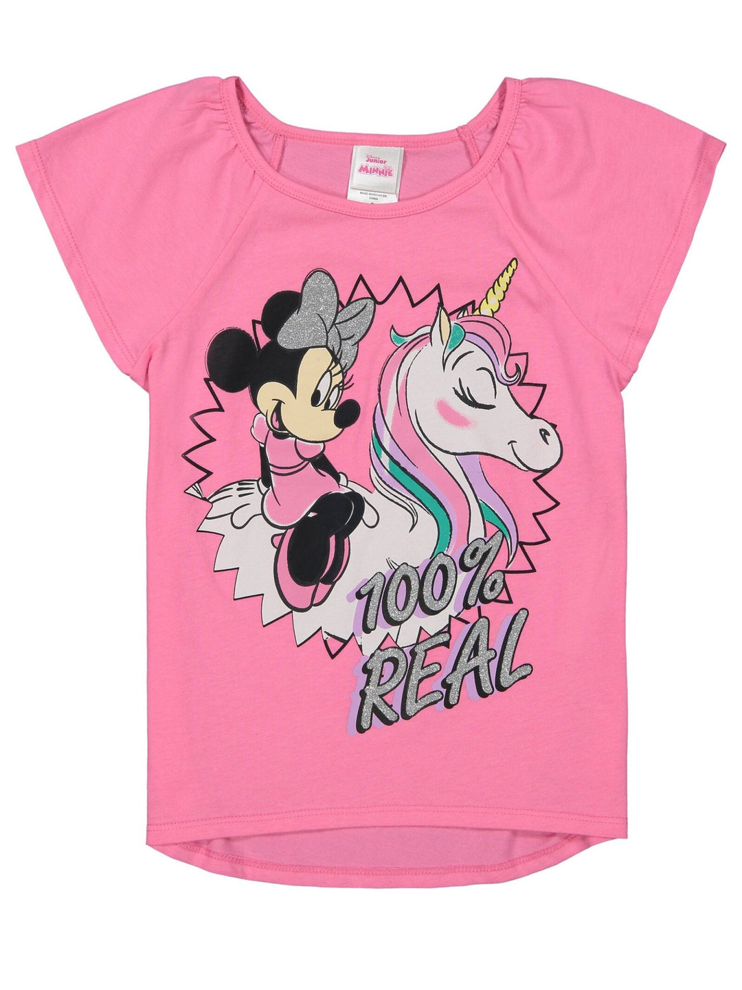 Disney Minnie Mouse T-Shirts Leggings and Dolphin Shorts 4 Piece Outfit Set - imagikids