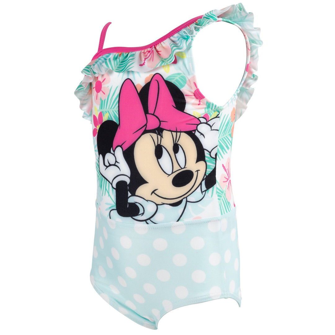 Disney Minnie Mouse UPF 50+ One Piece Bathing Suit - imagikids