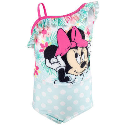 Disney Minnie Mouse UPF 50+ One Piece Bathing Suit - imagikids