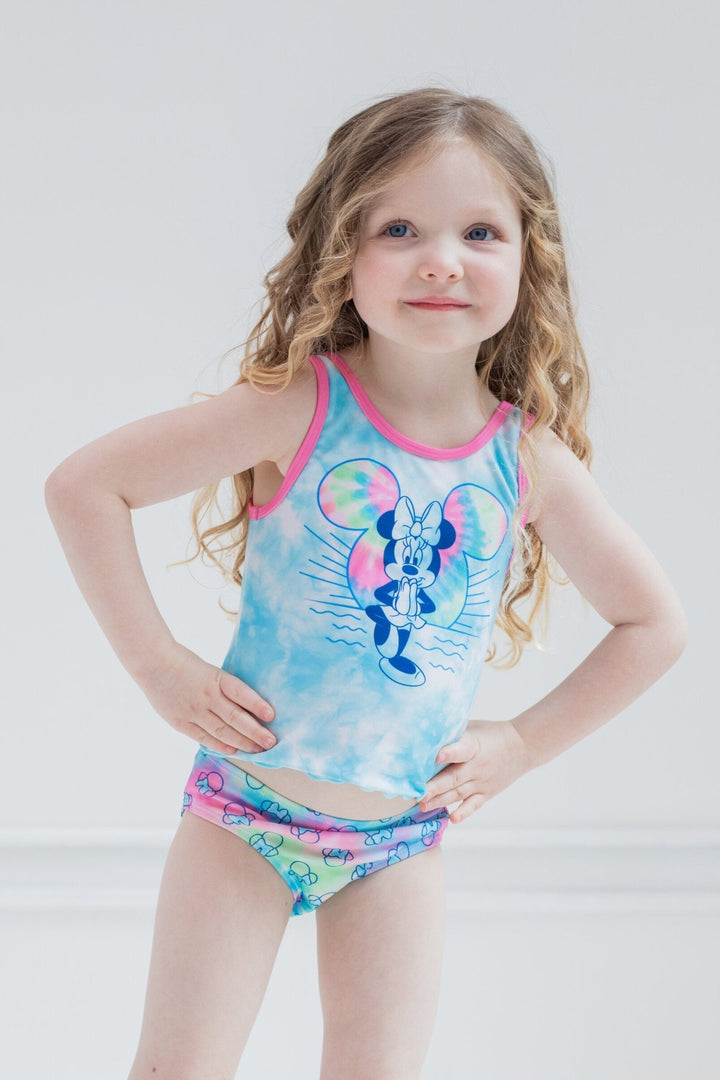 Disney Minnie Mouse UPF 50+ Tankini Top Bikini Bottom - imagikids