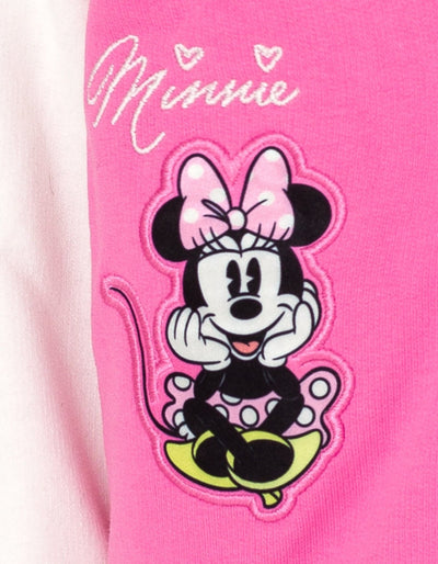 Disney Minnie Mouse Varsity Bomber Jacket - imagikids