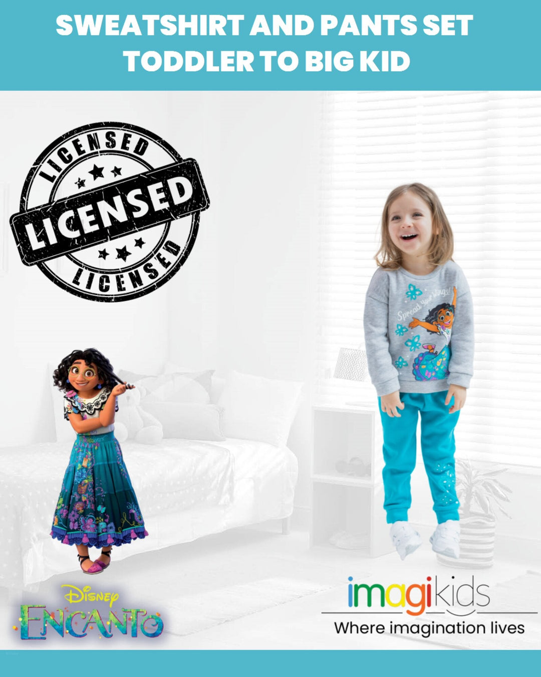 Disney Mirabel Fleece Sweatshirt & Pants - imagikids