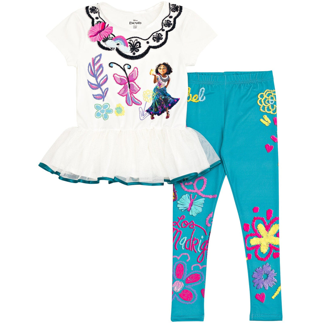 Disney Mirabel Short Sleeve T-Shirt & Leggings - imagikids