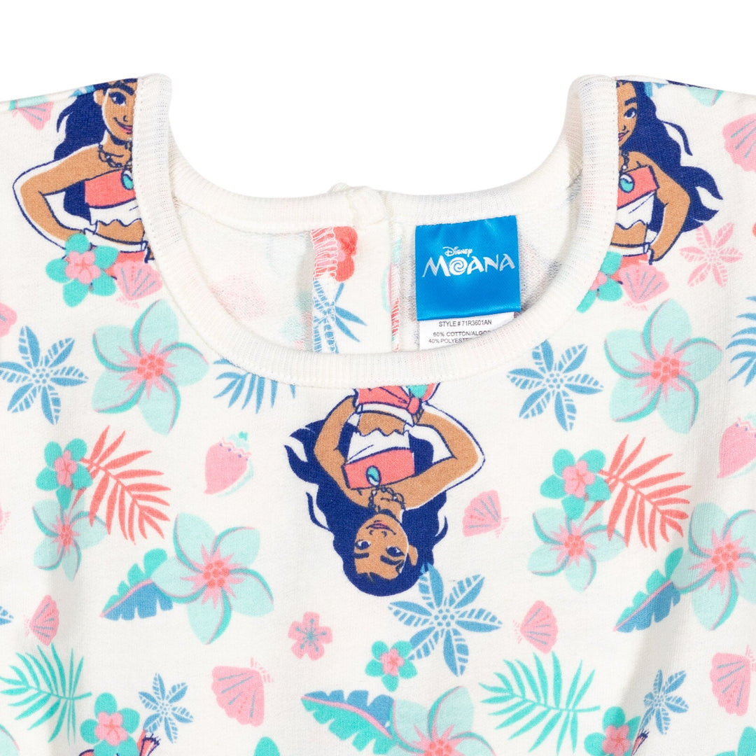 Disney Moana French Terry Sleeveless Romper - imagikids