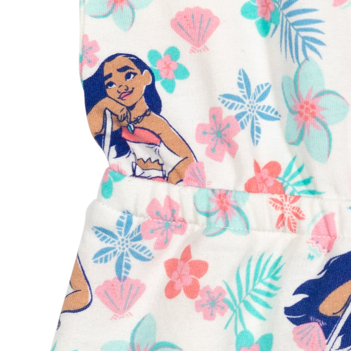 Disney Moana French Terry Sleeveless Romper - imagikids