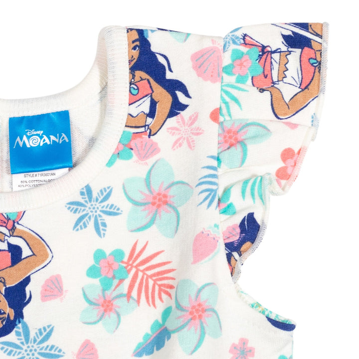 Disney Moana French Terry Sleeveless Romper - imagikids