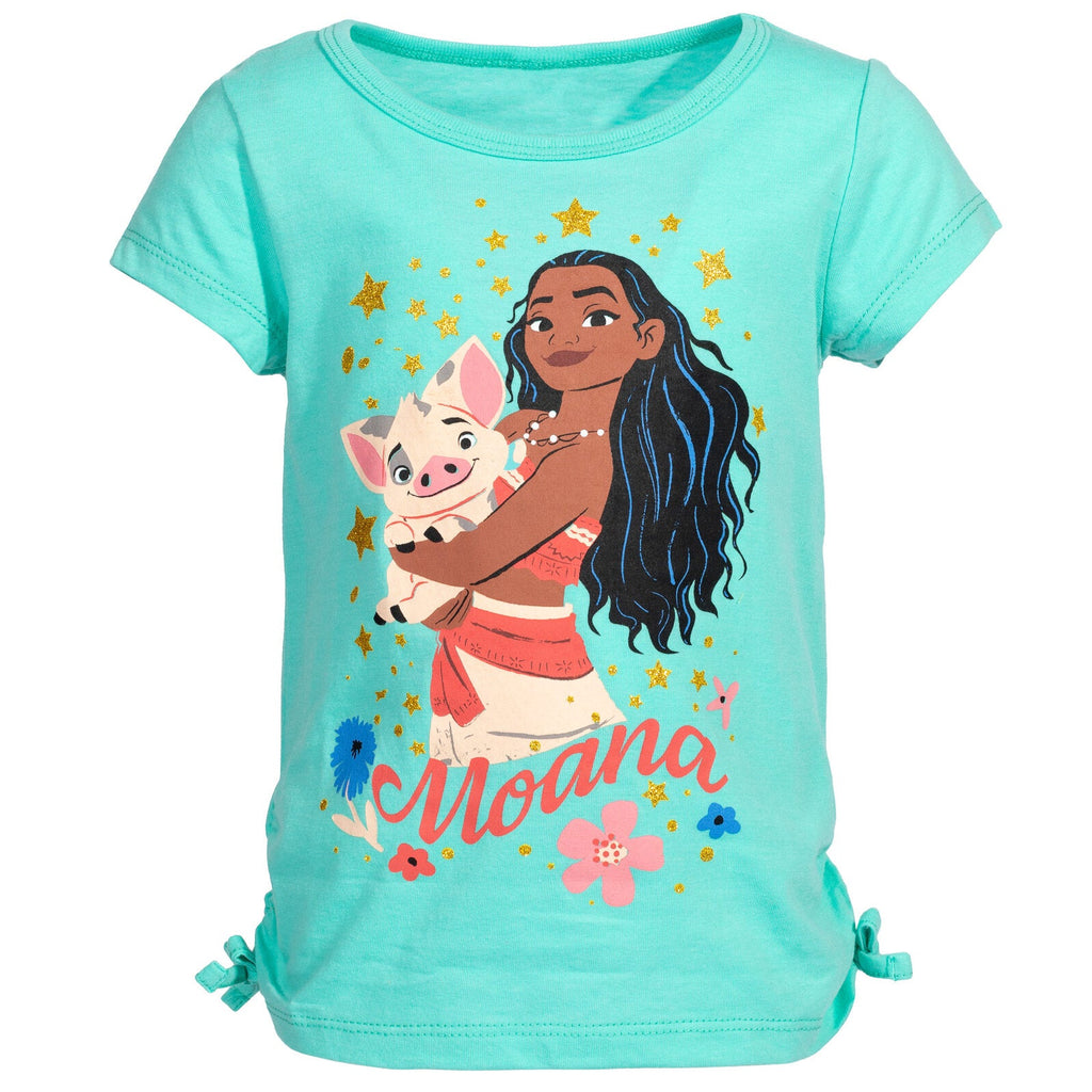 Camiseta de manga corta Moana de Disney | Ropa de bebé y niños