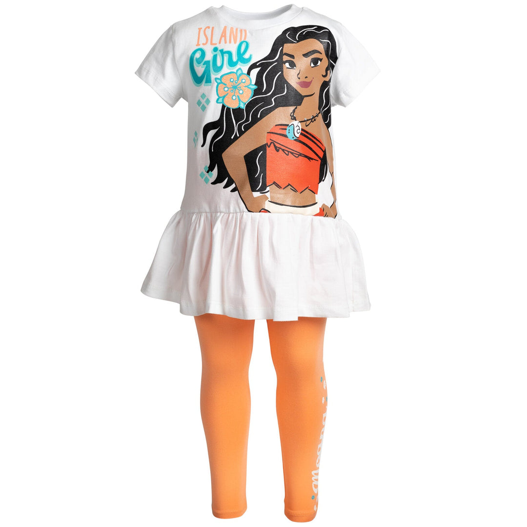 Disney Moana T-Shirt and Leggings Outfit Set - imagikids