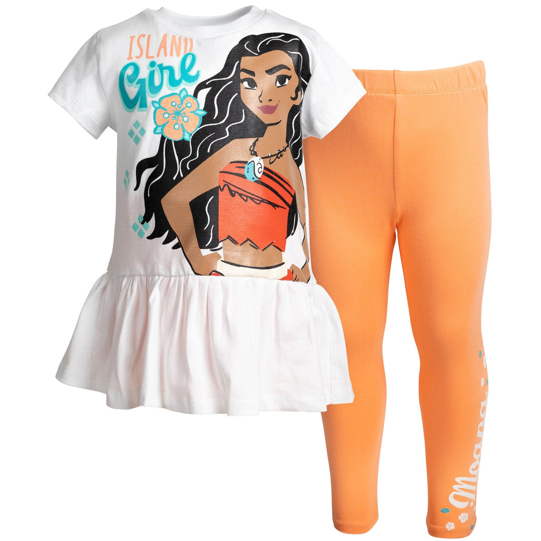 Disney Moana T-Shirt and Leggings Outfit Set - imagikids