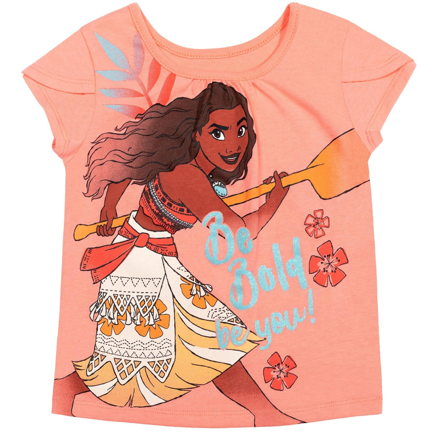 Disney Moana T-Shirt Tulle Skirt and Scrunchie 3 Piece Outfit Set - imagikids