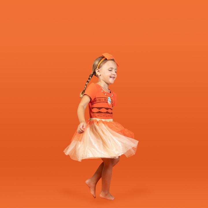 Disney Moana Tulle Dress and Headband - imagikids