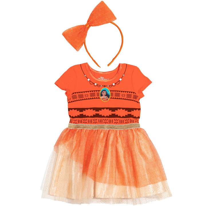 Disney Moana Tulle Dress and Headband - imagikids