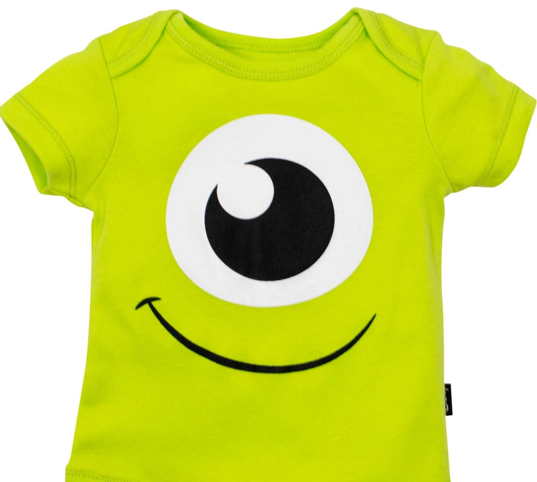 Disney Monsters Inc. Mike Wazowski Bodysuit and Hat Set - imagikids