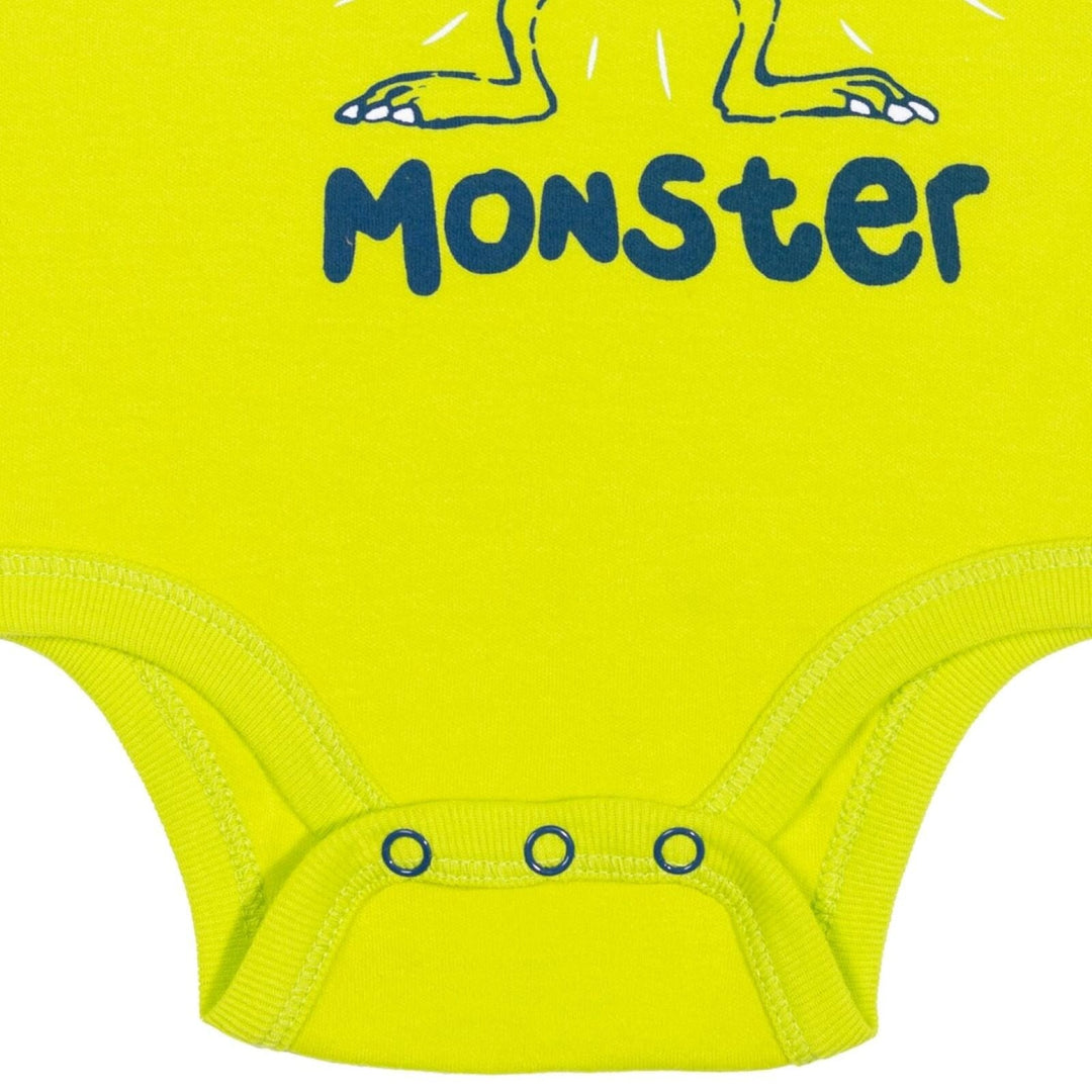 Disney Monsters Inc. Mike Wazowski Bodysuit Pants and Hat 3 Piece Outfit Set - imagikids