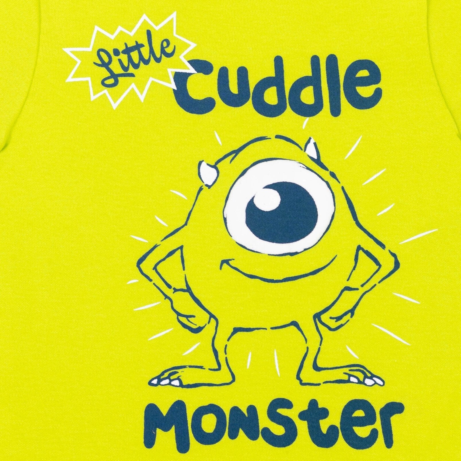 Disney Monsters Inc. Mike Wazowski Bodysuit Pants and Hat 3 Piece Outfit Set - imagikids