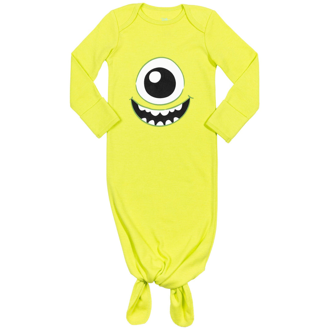 Disney Monsters Inc. Mike Wazowski Sleeper Gown and Hat - imagikids