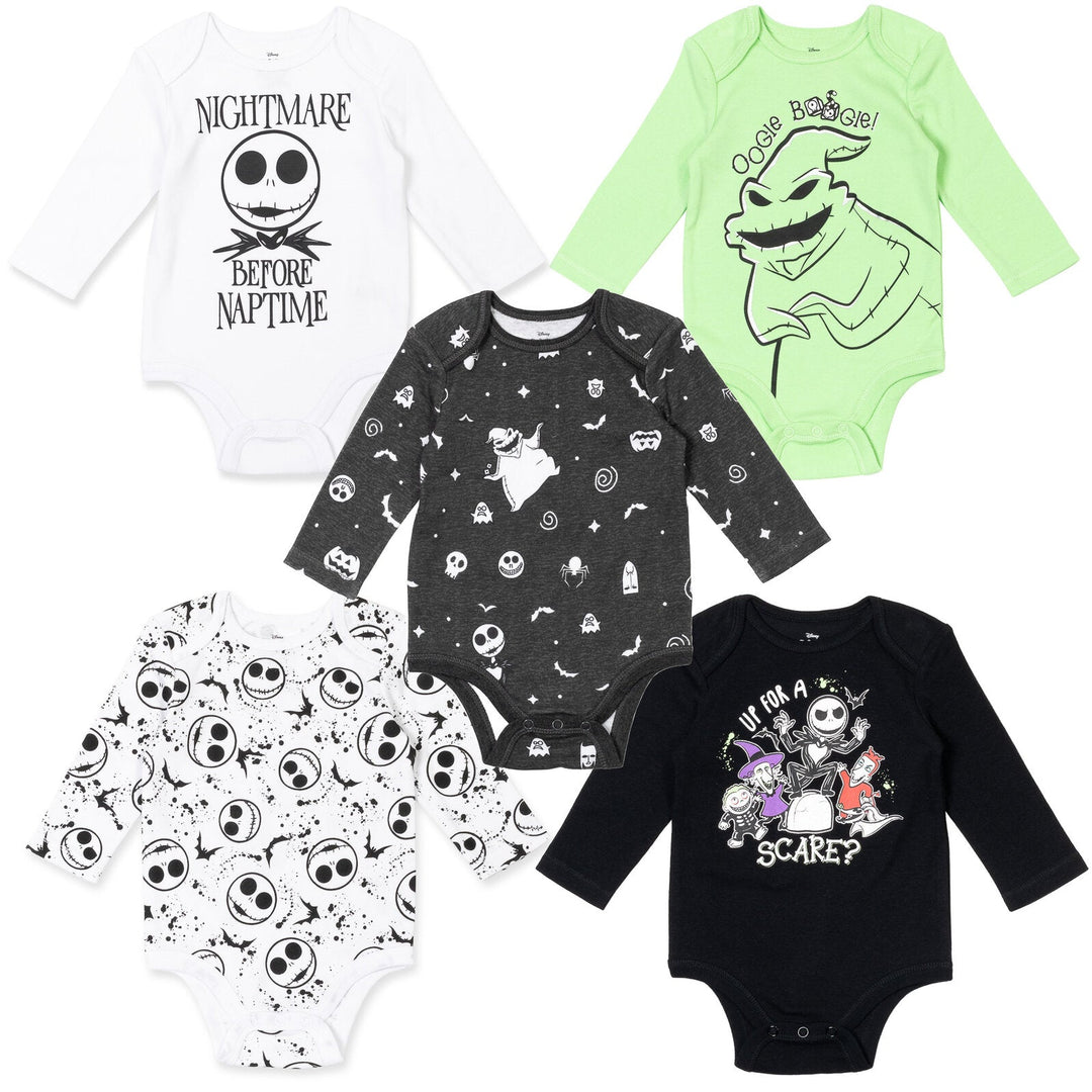 Disney Nightmare Before Christmas 5 Pack Bodysuits - imagikids