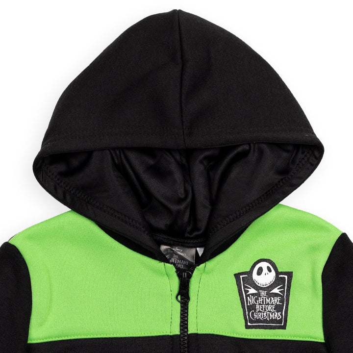 Disney Nightmare Before Christmas Fleece Half Zip Hoodie - imagikids