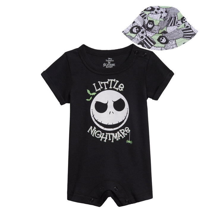 Disney Nightmare Before Christmas Jack Skellington Romper and Hat - imagikids