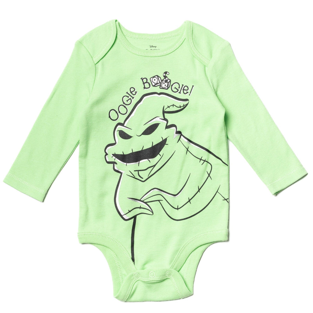 Disney Nightmare Before Christmas Oogie Boogie Bodysuit Pants and Hat 3 Piece Outfit Set - imagikids