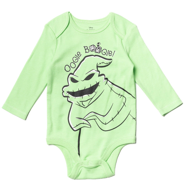 Disney Nightmare Before Christmas Oogie Boogie Bodysuit Pants and Hat 3 Piece Outfit Set - imagikids