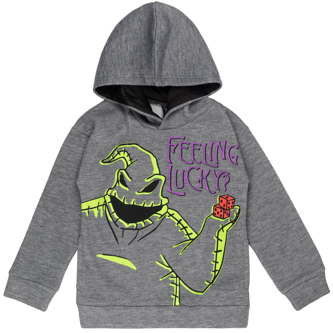 Disney Nightmare Before Christmas Oogie Boogie Fleece Pullover Hoodie - imagikids