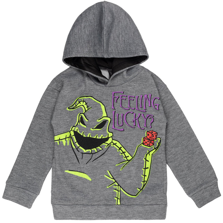 Disney Nightmare Before Christmas Oogie Boogie Fleece Pullover Hoodie - imagikids