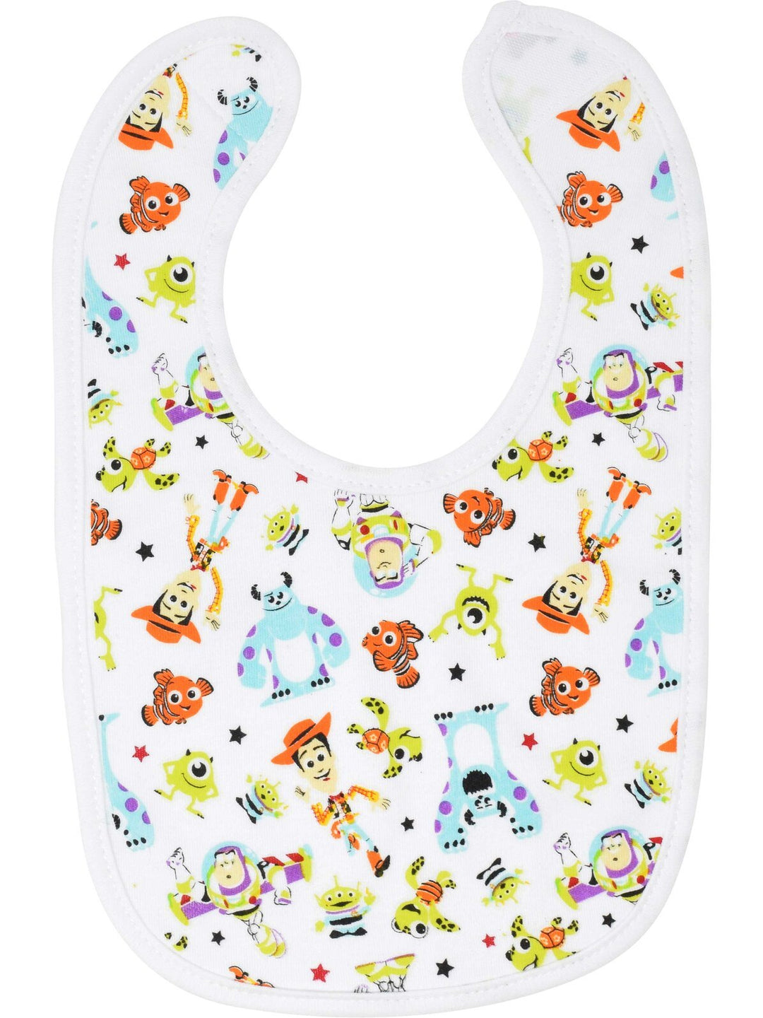 Disney Pixar 6 Pack Bibs - imagikids