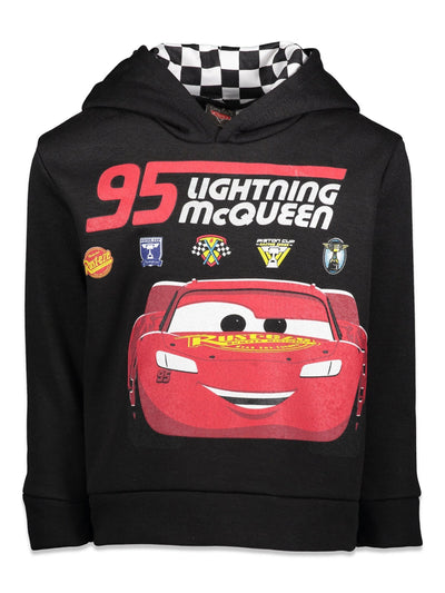 Disney Pixar Cars Lightning McQueen Fleece Pullover Hoodie - imagikids