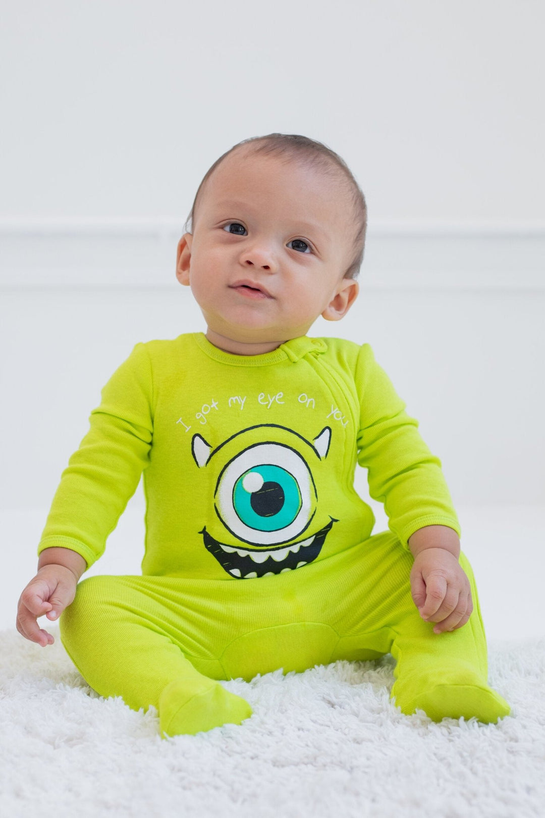 monsters inc sleep Disney Pixar Monsters Inc. 2 Pack Zip Up Snap Cosplay Sleep N' Play Coveralls – imagikids