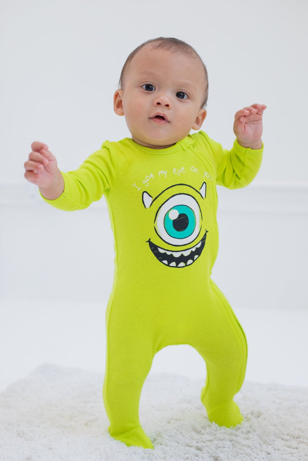 Monster Inc Mamelucos Disney Baby Baby Mameluco De Mike Wazowski