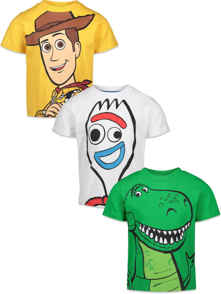 Disney Pixar Toy Story 3 Pack T-Shirts - imagikids