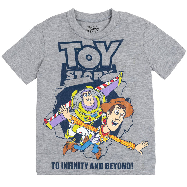 Disney Pixar Toy Story Athletic T-Shirt Mesh Shorts Outfit Set - imagikids