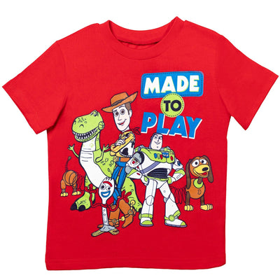 Disney Pixar Toy Story Athletic T-Shirt Mesh Shorts Outfit Set - imagikids