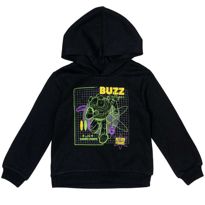 Disney Pixar Toy Story Buzz Lightyear Fleece Pullover Hoodie - imagikids