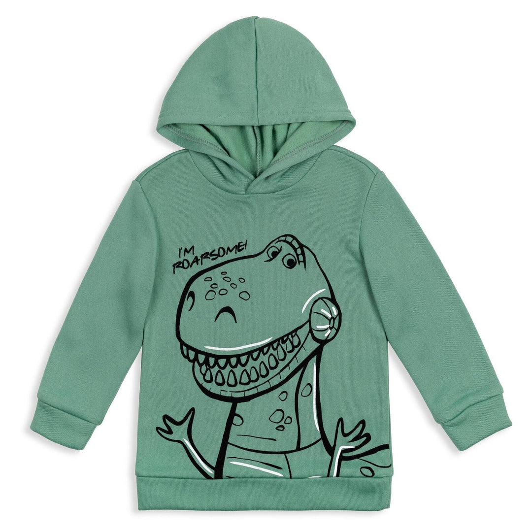 Disney Pixar Toy Story Buzz Lightyear Woody Rex Forky Fleece Pullover Hoodie - imagikids