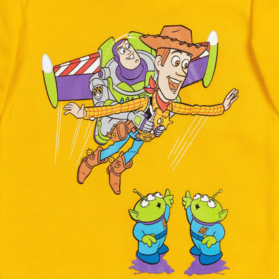 Disney Pixar Toy Story Buzz Lightyear Woody Rex Forky Fleece Pullover Hoodie - imagikids