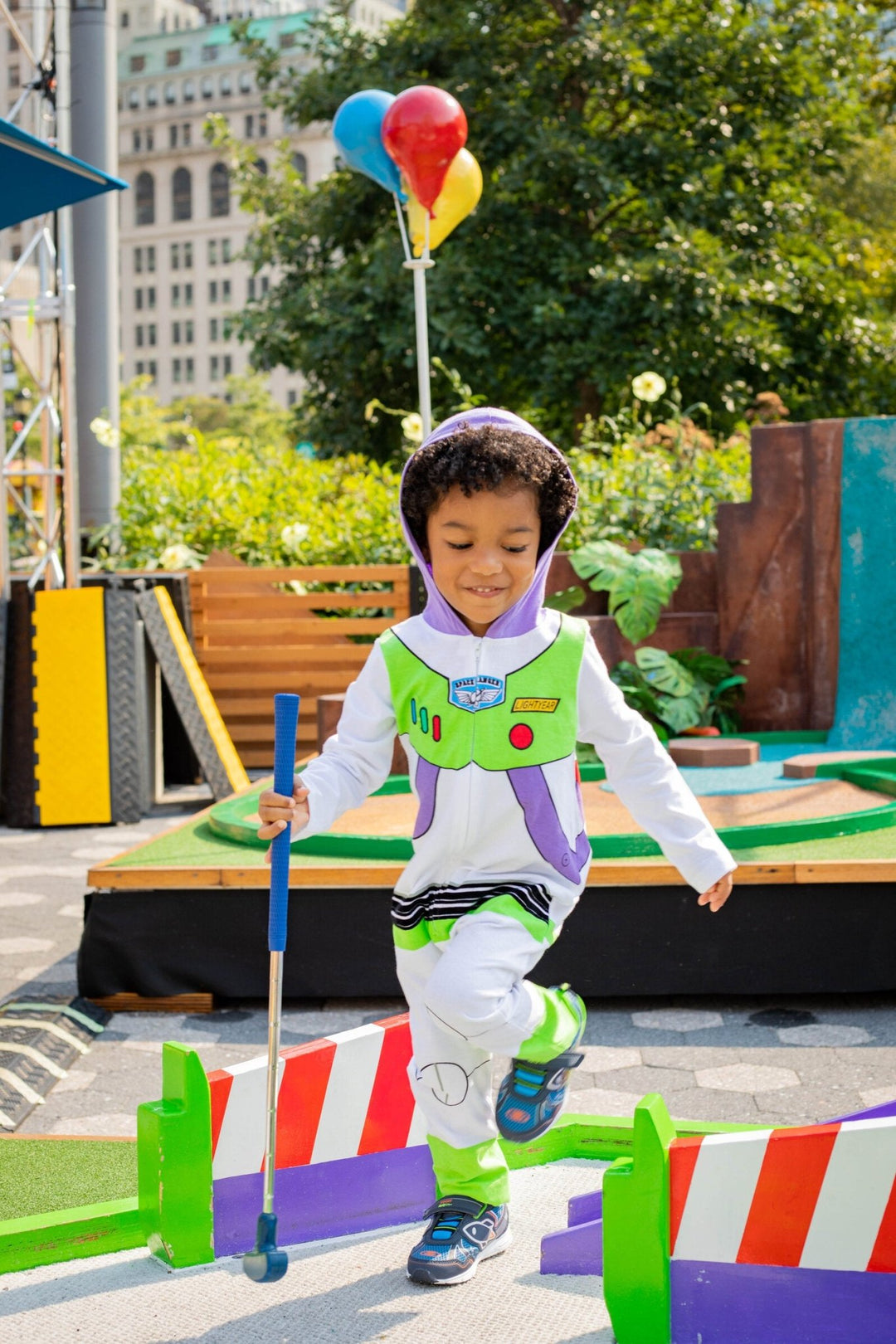 Disney Pixar Toy Story Buzz Lightyear Zip Up Cosplay Coverall - imagikids