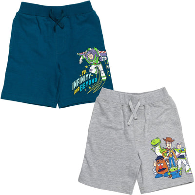 Disney Pixar Toy Story French Terry 2 Pack Shorts - imagikids