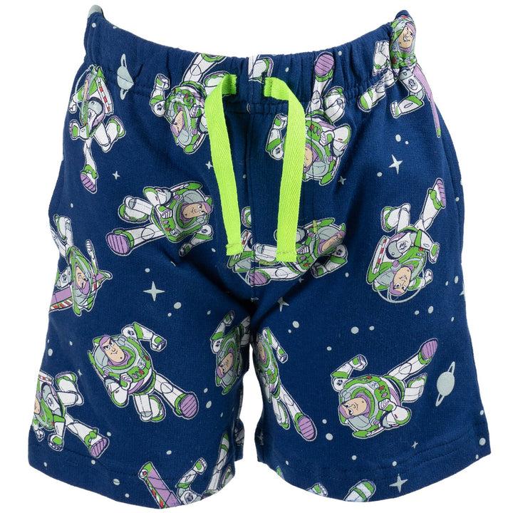 Disney Pixar Toy Story T-Shirt and French Terry Shorts Outfit Set - imagikids