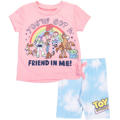 Disney Pixar Toy Story T-Shirt and Shorts Outfit Set - imagikids
