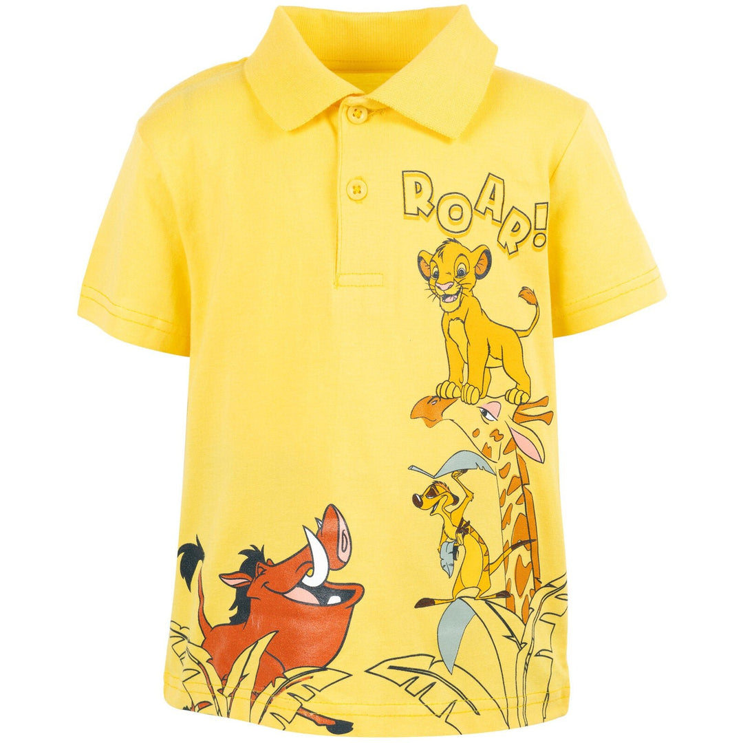 Disney Polo Shirt and Shorts Outfit Set - imagikids