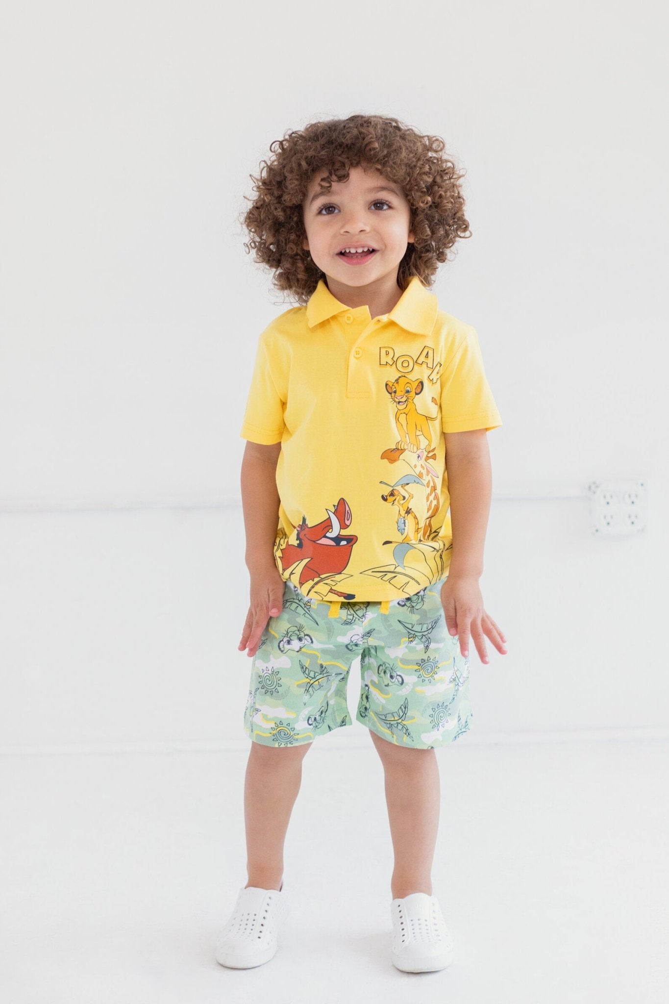 Disney Polo Shirt and Shorts Outfit Set - imagikids