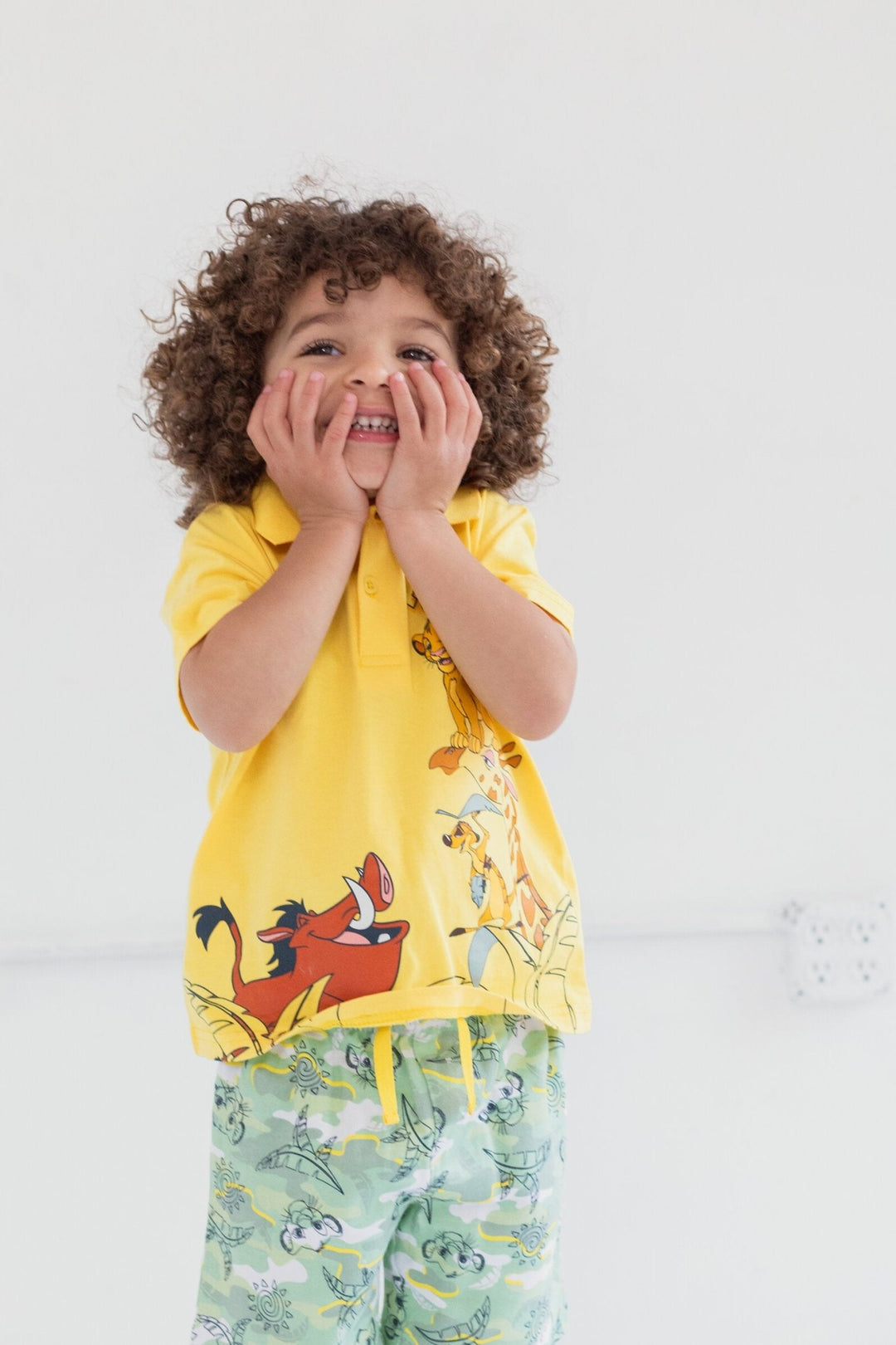 Disney Polo Shirt and Shorts Outfit Set - imagikids